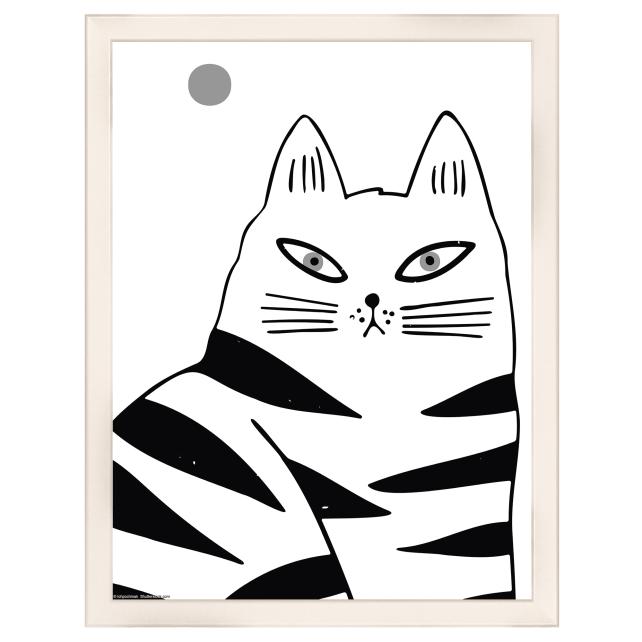 Raam Liv Valge 30x40 cm - paspartuu Valge 21x30 cm