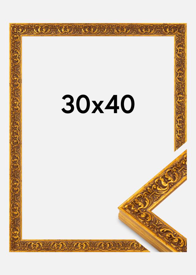 Raam Amber Akrylklaas Kuld 30x40 cm