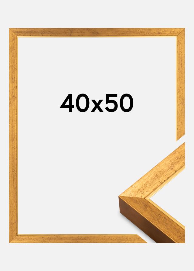 Raam Brema Akryylklaas Kuld 40x50 cm