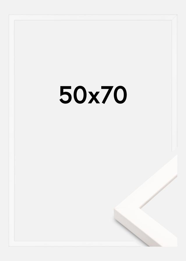 Raam Brooke Akrüülklaas Valge 50x70 cm