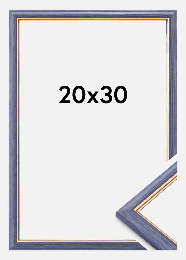 Raam Claudia Akryül Klaas Sinine 20x30 cm