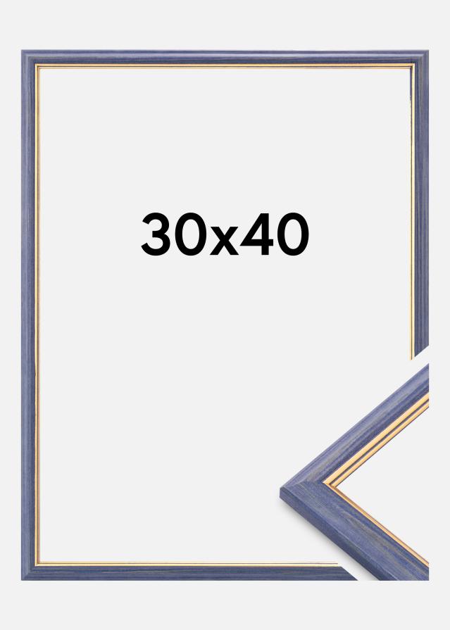 Raam Claudia Akrüülklaas Sinine 30x40 cm