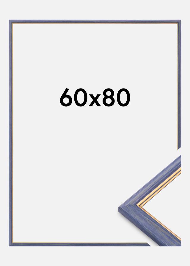 Raam Claudia Akrüülklaas Sinine 60x80 cm