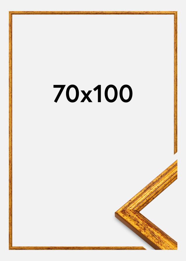 Raam Claudia Akrüülklaas Kuld 70x100 cm