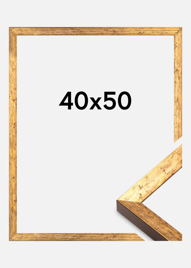 Raam Dune Akrüülklaas Kuld 40x50 cm