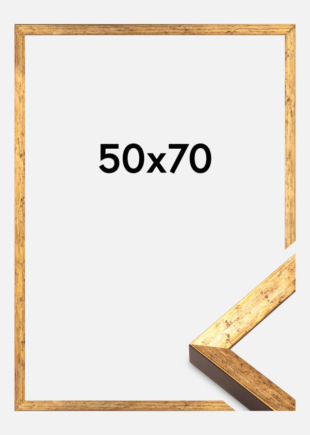 Raam Dune Akrüülklaas Kuld 50x70 cm