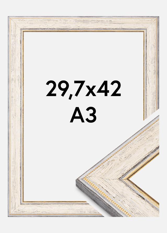 Raam Fabriano Akrüülklaas Valge 29,7x42 cm (A3)