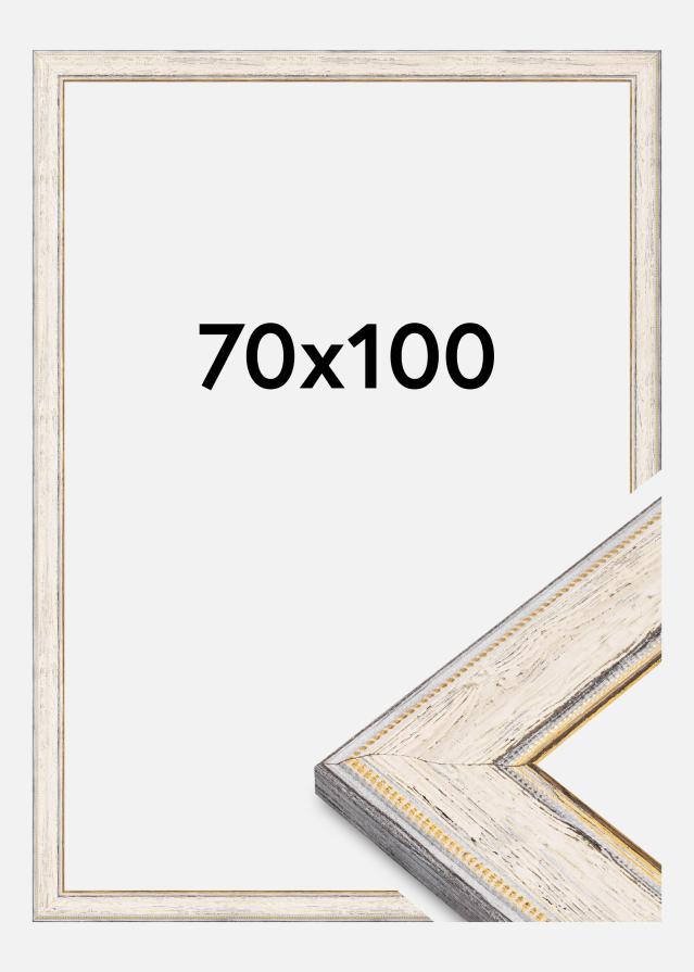 Raam Fabriano Akrüülklaas Valge 70x100 cm