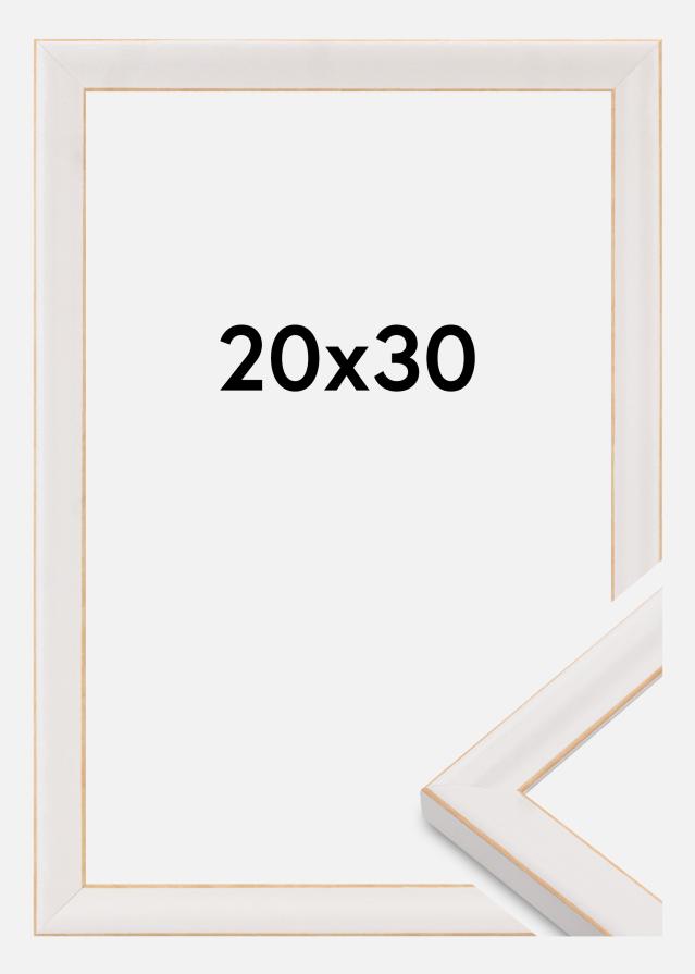 Raam Marie Claire Akrüülklaas Valge 20x30 cm