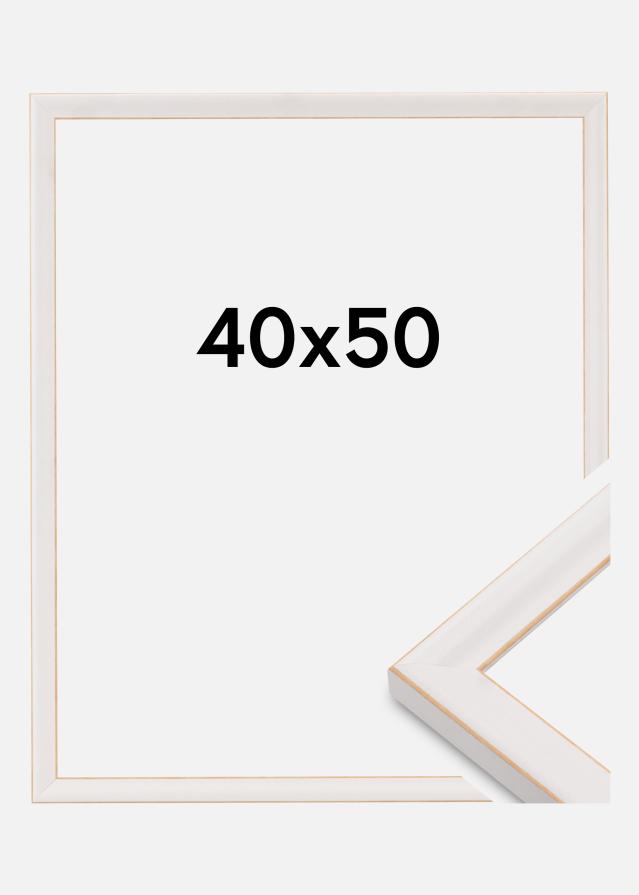 Raam Marie Claire Akrüülklaas Valge 40x50 cm