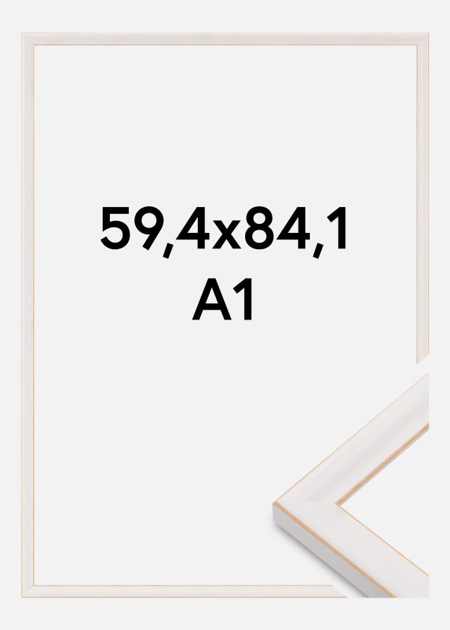 Raam Marie Claire Akrüülklaas Valge 59,4x84,1 cm (A1)