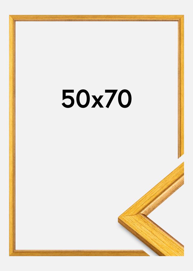 Raam Marisa Akrüülklaas Kuld 50x70 cm