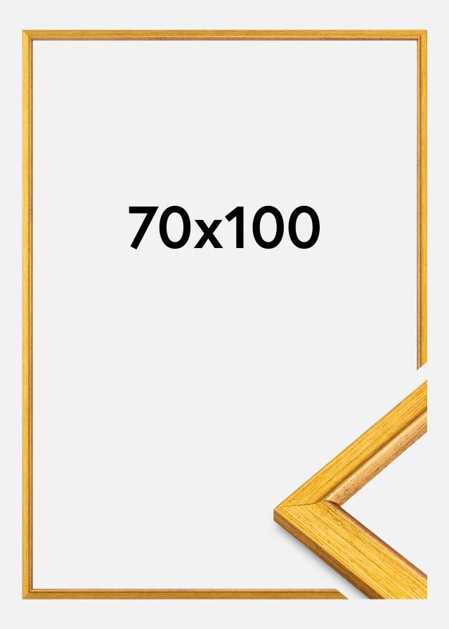 Raam Marisa Akrüülklaas Kuld 70x100 cm