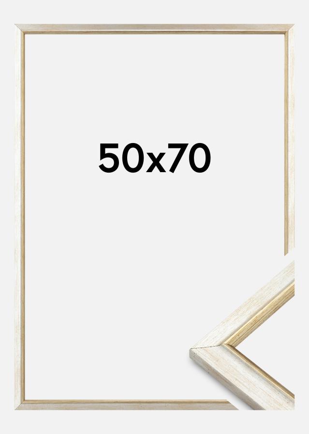 Raam Marisa Akrüülklaas Hõbe 50x70 cm