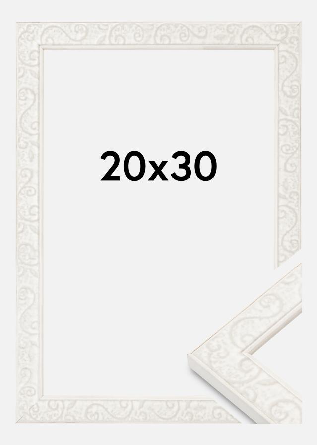 Raam Milton Akrüülklaas Valge 20x30 cm