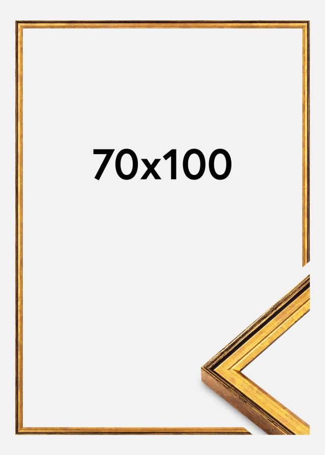 Raam Ringa Akryylklaas Kuld 70x100 cm