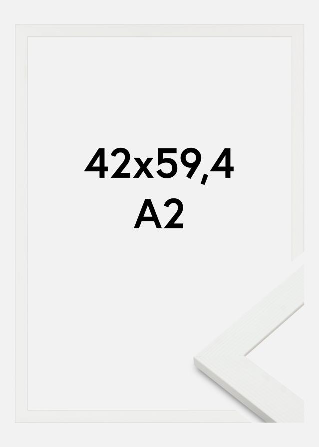 Raam Sandra Akrüülklaas Valge 42x59,4 cm (A2)