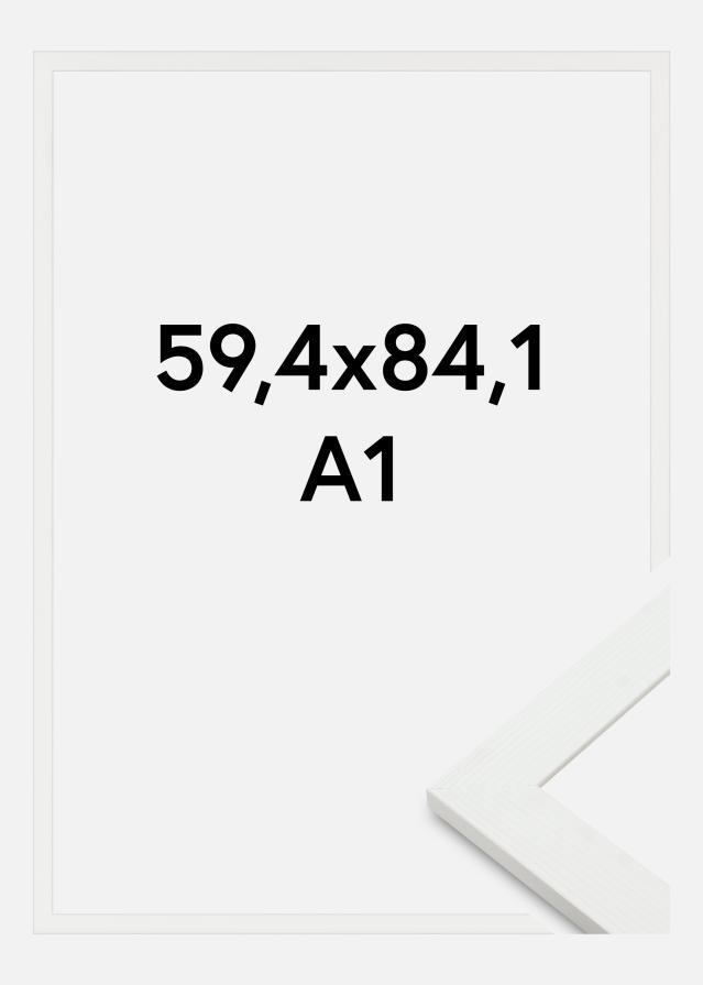 Raam Sandra Akrüülklaas Valge 59,4x84,1 cm (A1)