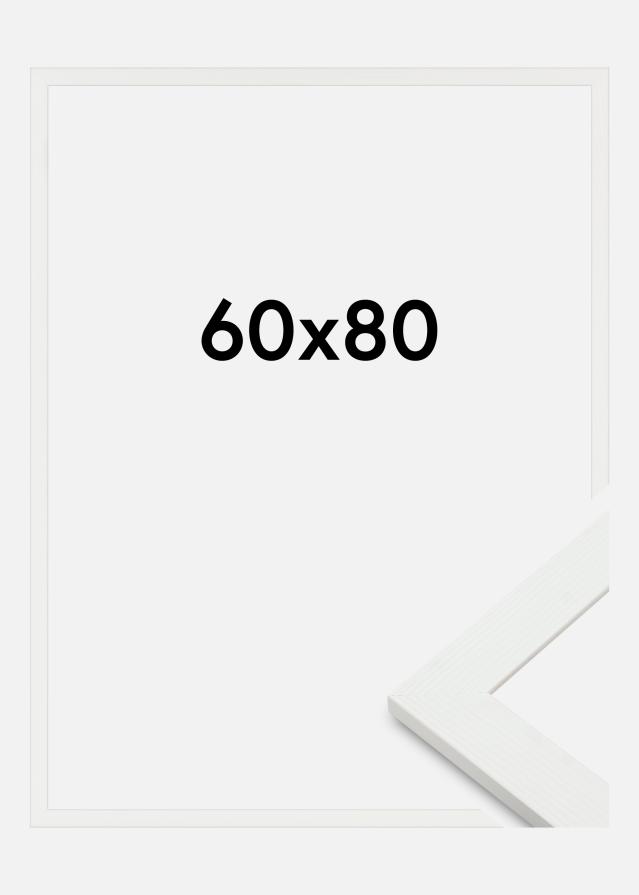 Raam Sandra Akrüülklaas Valge 60x80 cm