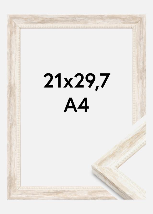 Raam Soledad Akrüülklaas Valge 21x29,7 cm (A4)