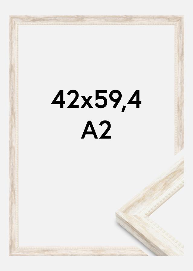 Raam Soledad Akrüülklaas Valge 42x59,4 cm (A2)