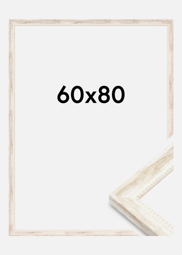 Raam Soledad Akrüülklaas Valge 60x80 cm