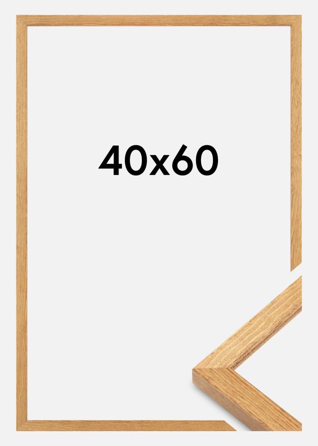 Raam Tulipa Akrüül Klaas Massiiv tamm 40x60 cm