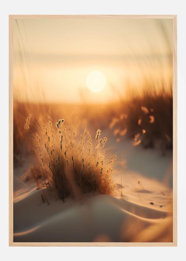 Sunset At The Beach Plakat