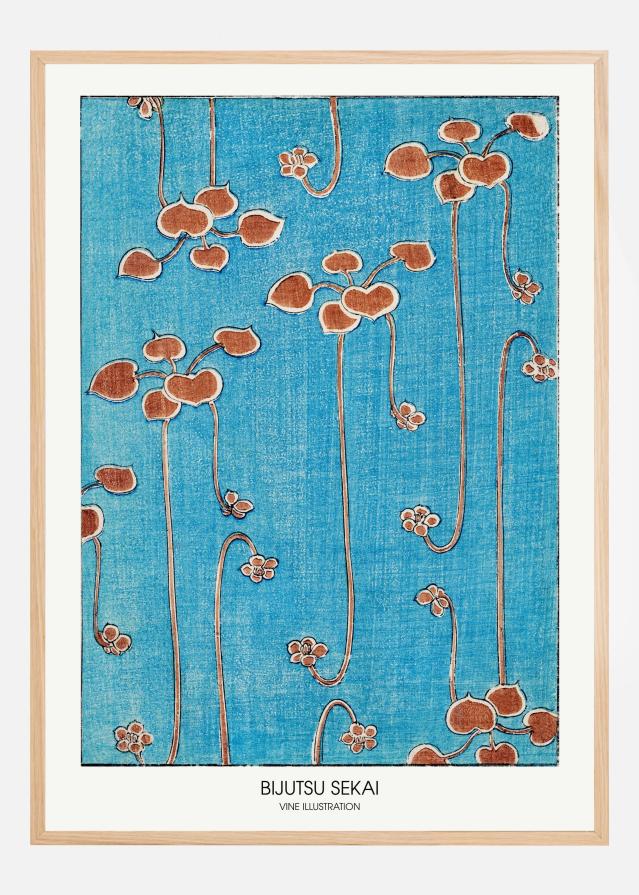 Vine Illustration Plakat
