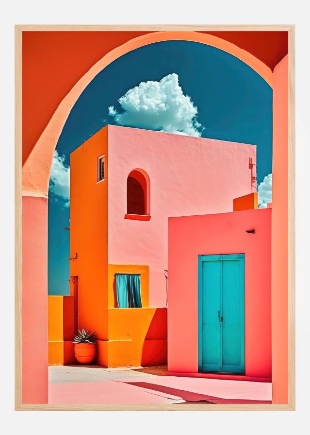 The Pink Village Plakat