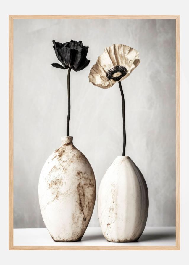 White Ceramic No 3 Plakat