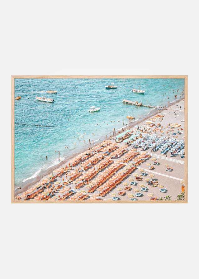 Positano Beach Plakat