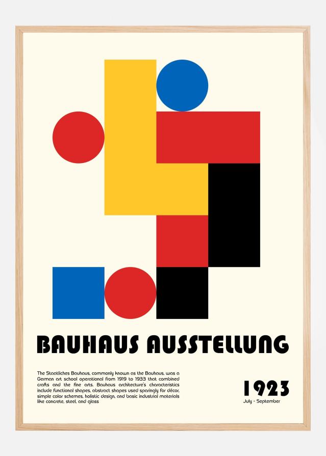 Bauhaus Ausstellung Plakat