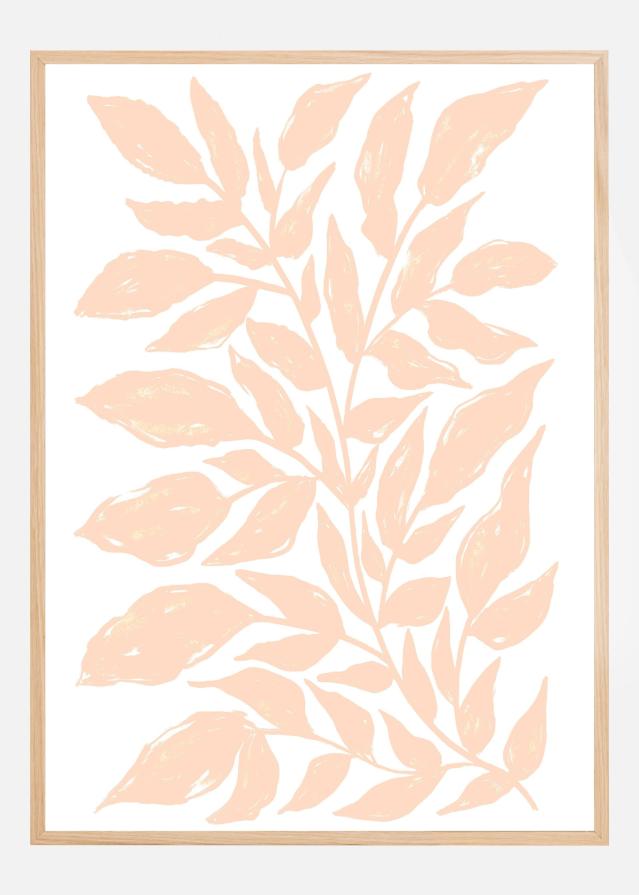 Peach Plant Plakat