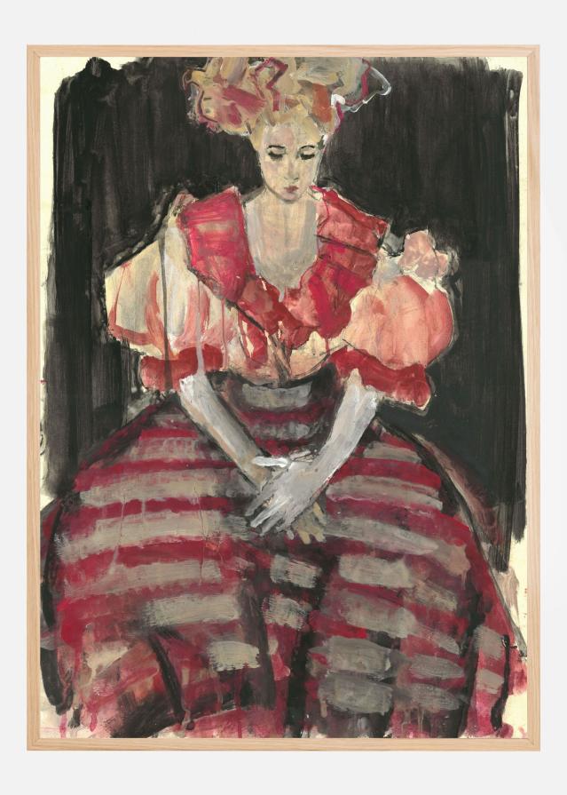 Hommage An Frida Kahlo XV Plakat