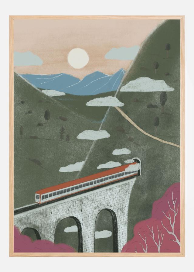Train Plakat