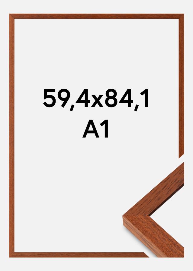 Raam Hermes Akruulklaas kirss 59,4x84,1 cm (A1)