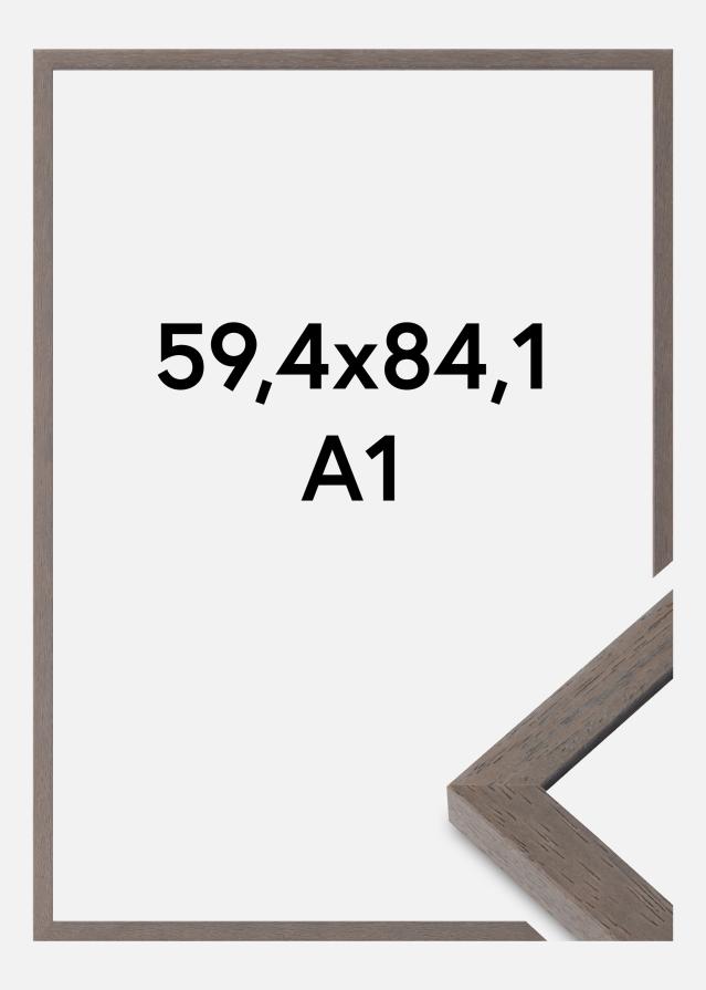 Raam Hermes Akruulklaas hall 59,4x84,1 cm (A1)