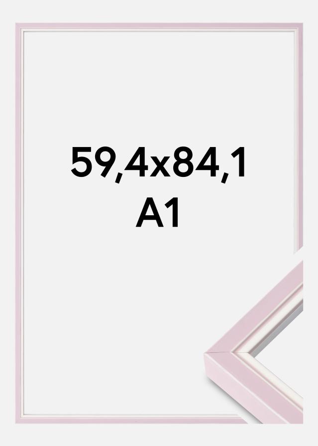 Raam Diana Akruulklaas Pink 59,4x84,1 cm (A1)