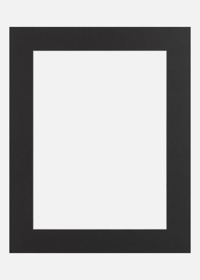 Paspartuu Dark Shale (Valge Südamik) 30x40 cm (20x28,7 - A4)