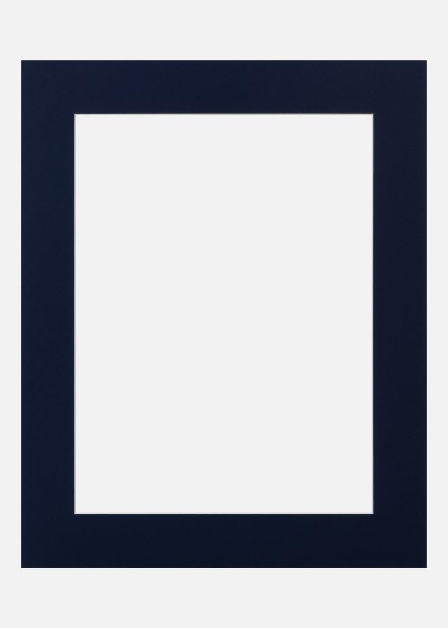 Paspartuu Deep Blue (Valge Südamik) 18x24 cm (12x17)