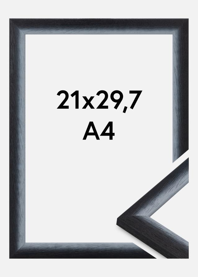 Raam Cornwall Akrüülklaas Must 21x29.7 cm (A4)