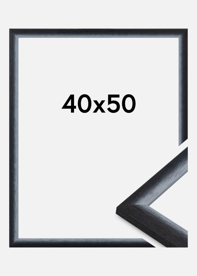 Raam Cornwall Akrüülklaas Must 40x50 cm