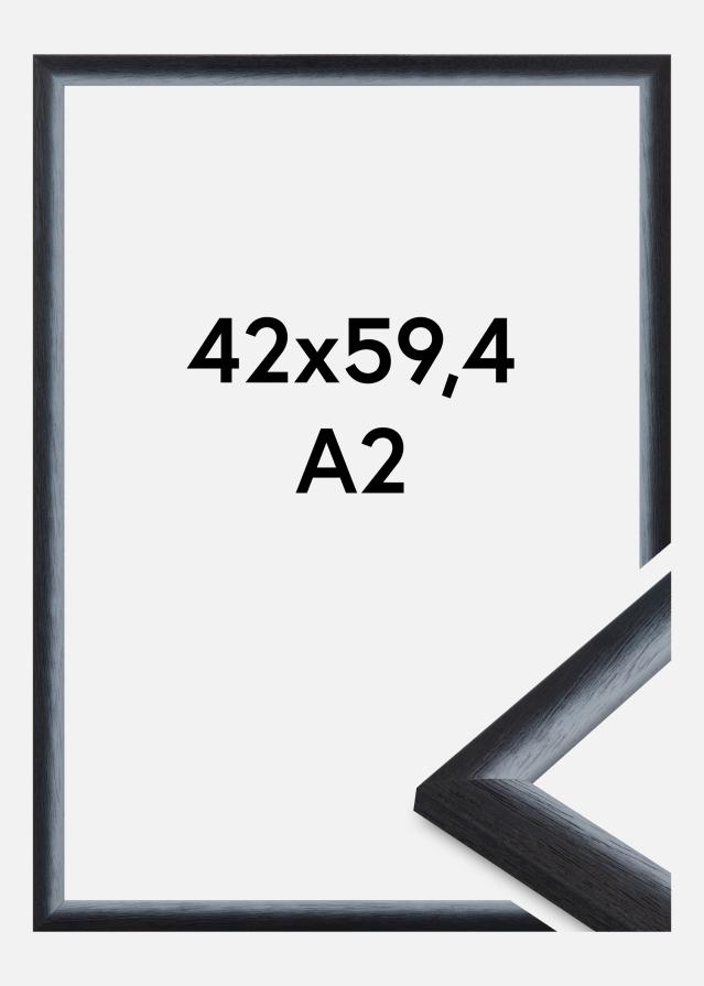 Raam Cornwall Akrüülklaas Must 42x59.4 cm (A2)