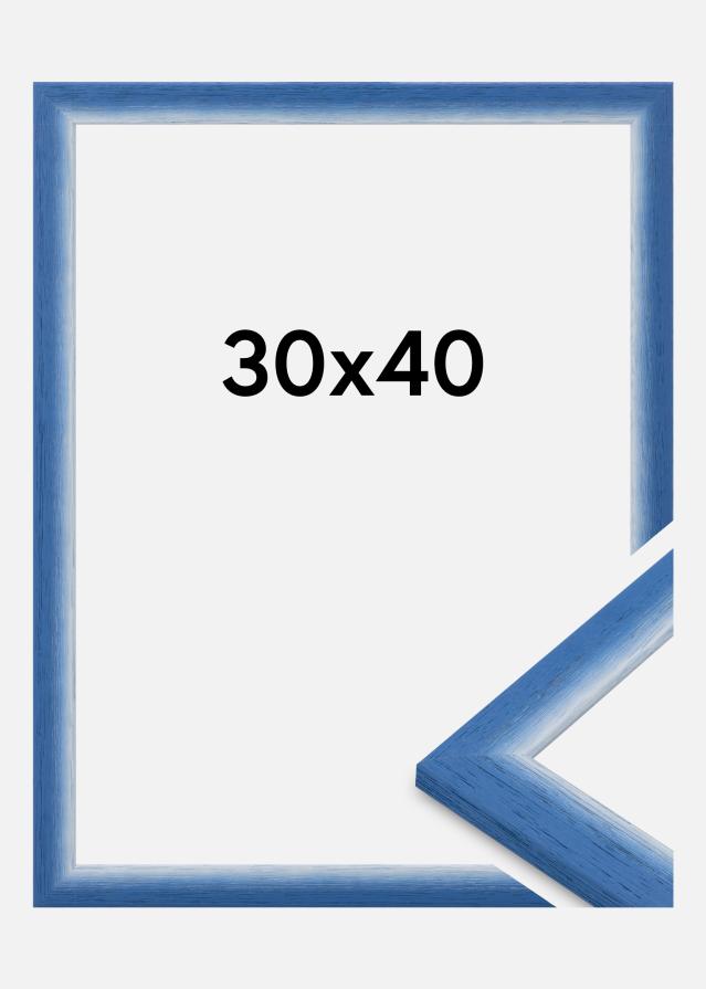 Raam Cornwall Akrüülklaas Sinine 30x40 cm