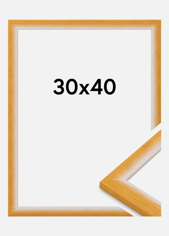 Raam Cornwall Akrüülklaas Kuld 30x40 cm