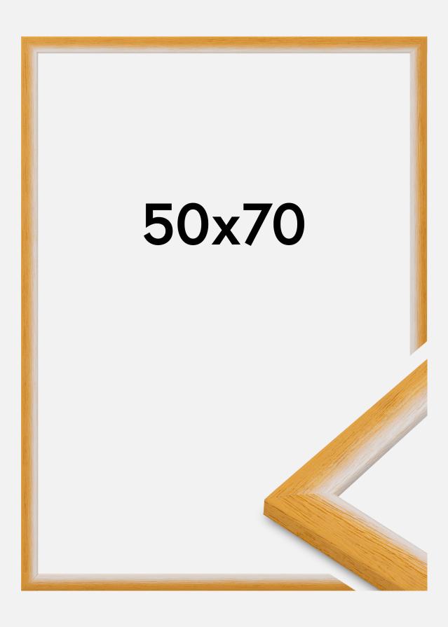 Raam Cornwall Akrüülklaas Kuld 50x70 cm