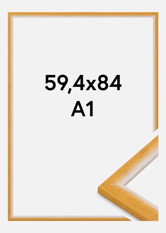 Raam Cornwall Akrüülklaas Kuld 59.4x84 cm (A1)