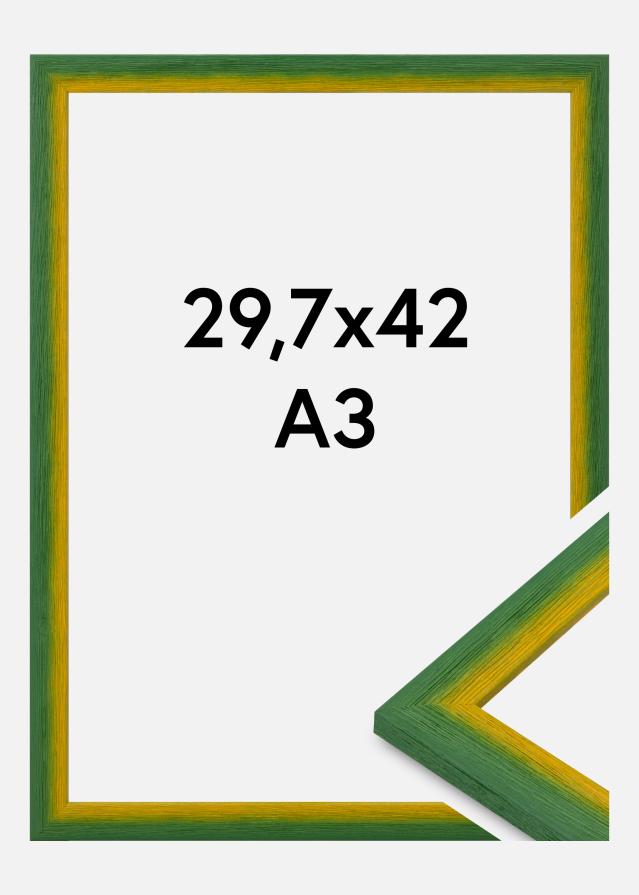 Raam Cornwall Akrüülklaas Roheline 29,7x42 cm (A3)