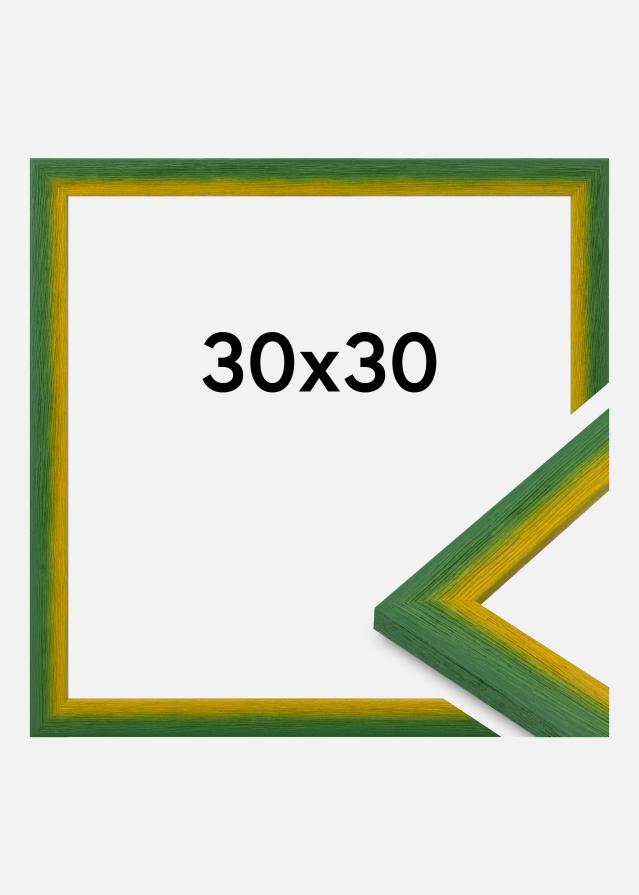 Raam Cornwall Akrüülklaas Roheline 30x30 cm